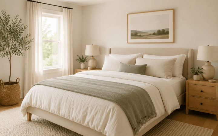 How to Create a More Peaceful Bedroom in a Small Space