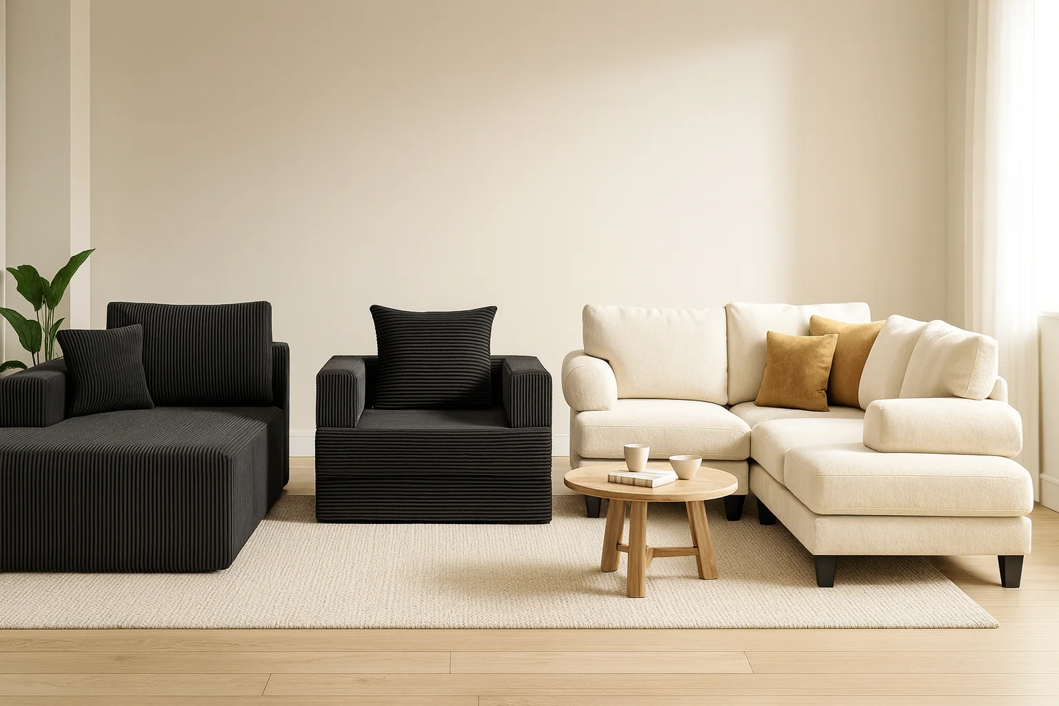 GRUSIGN vs COMAX vs TROMIRY Boneless Couches: Which Fits a Small Living Room Best?