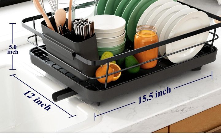 Kitsure dish rack with manufacturer dimensions