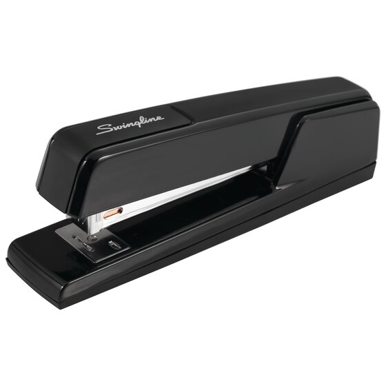 Black Swingline 747 Classic stapler in a manufacturer product photograph