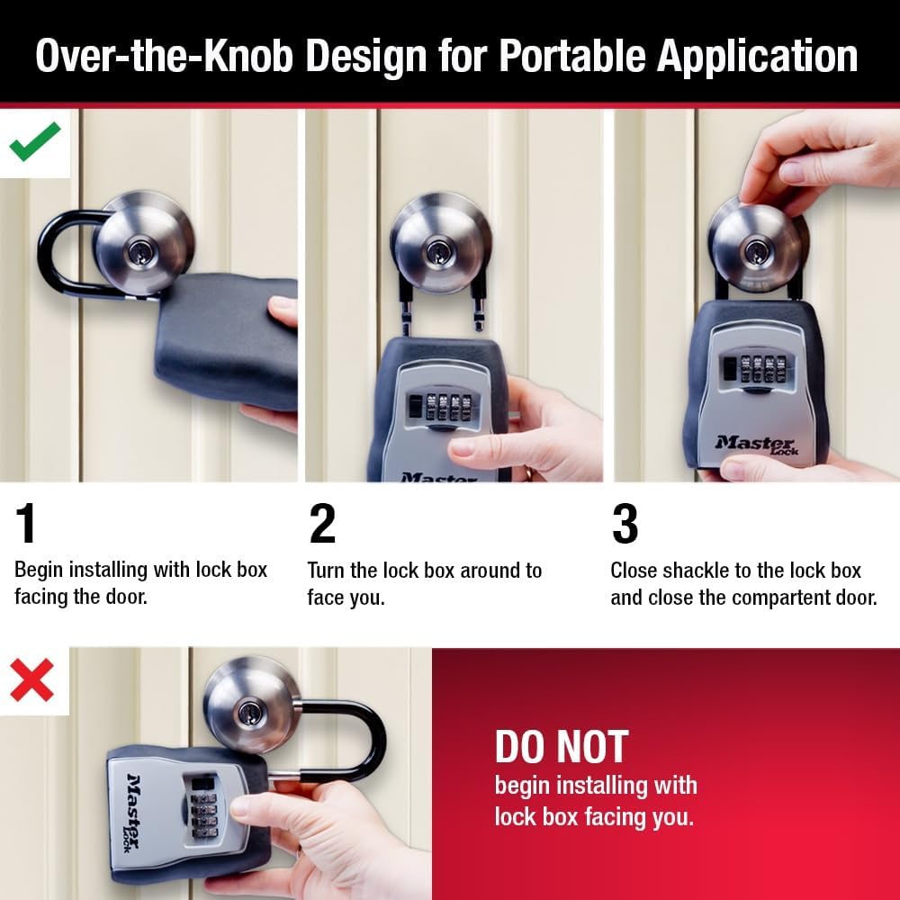 Master Lock 5400EC Portable Key Lock Box listing gallery image 3