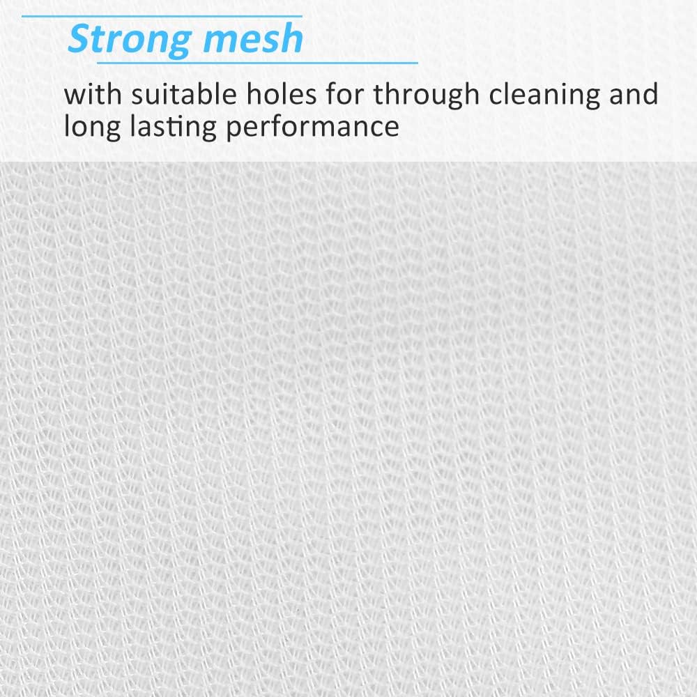 GOGOODA Mesh Laundry Bags, white 7-piece set listing gallery image 3