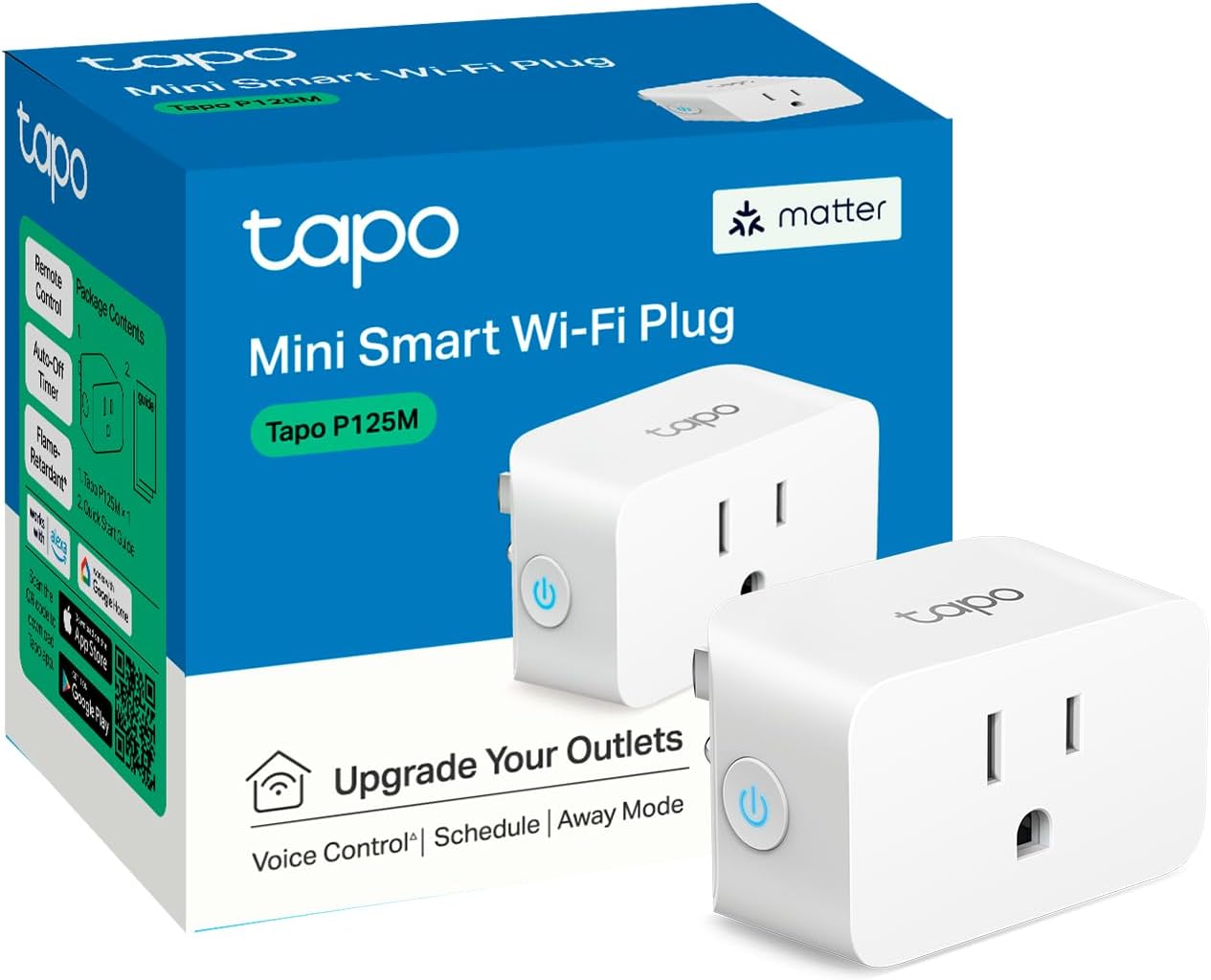 Tapo P125M Mini Smart Wi-Fi Plug product image