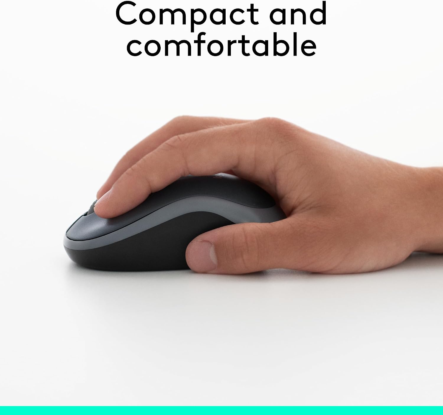 Logitech M185 Compact Wireless Mouse, Swift Grey listing gallery image 4