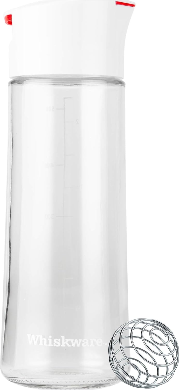 Whiskware glass dressing mixer with its separate wire BlenderBall