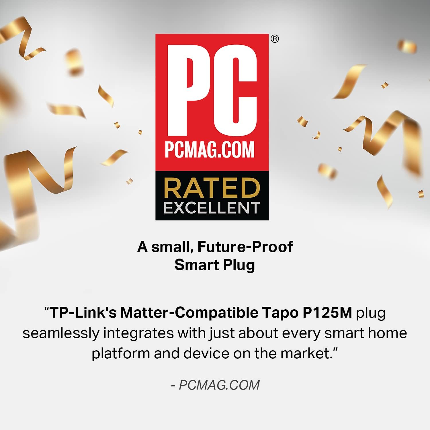 Tapo P125M Mini Smart Wi-Fi Plug listing gallery image 2