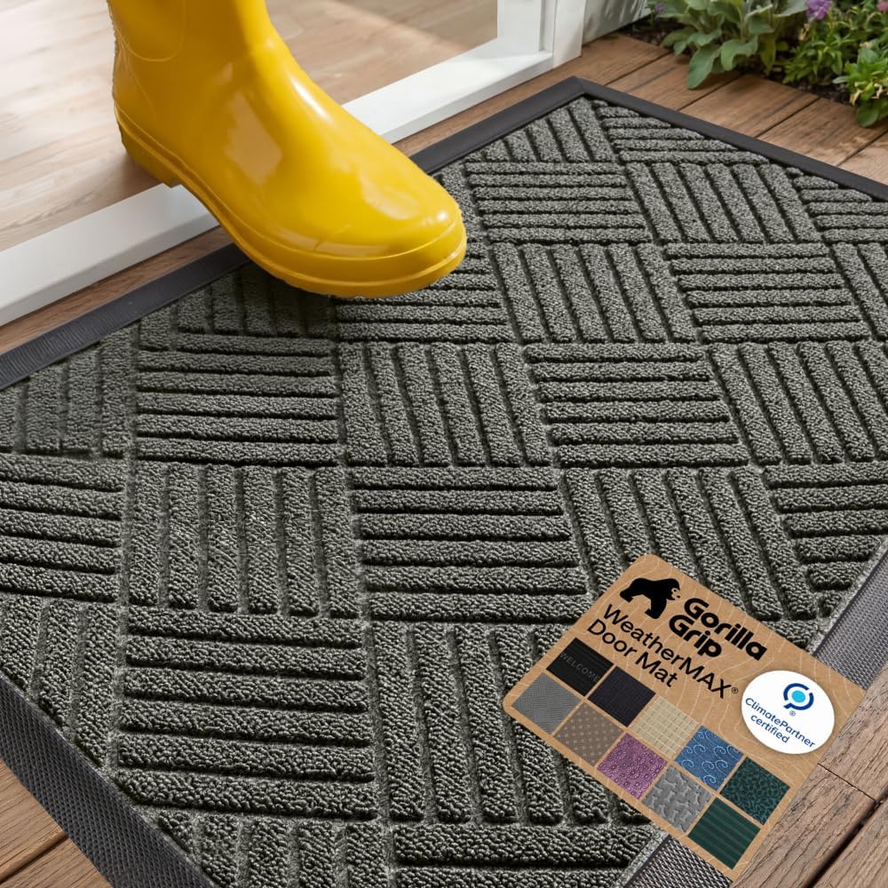 Gorilla Grip WeatherMAX Low-Profile Doormat product listing image