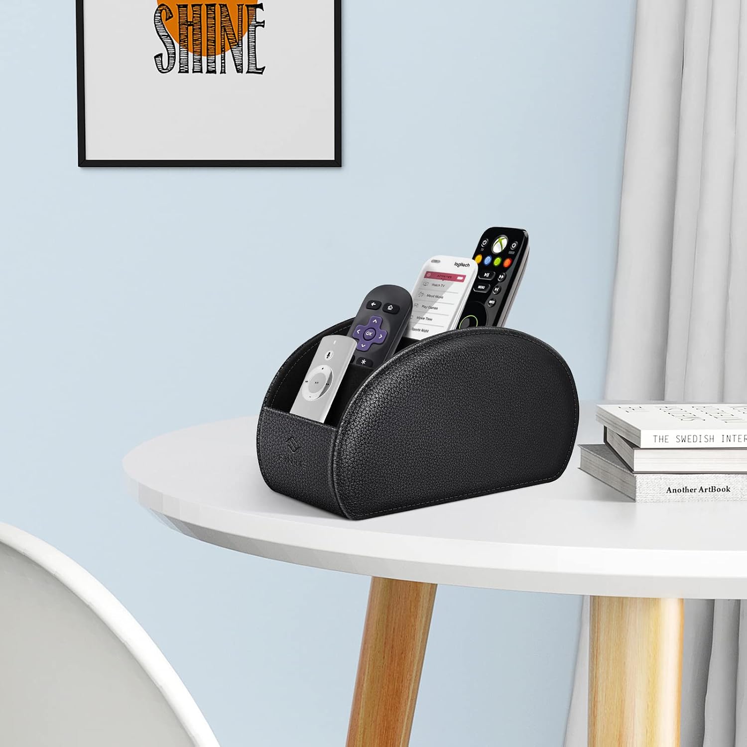 FINTIE Remote Control Holder, Black listing gallery image 3