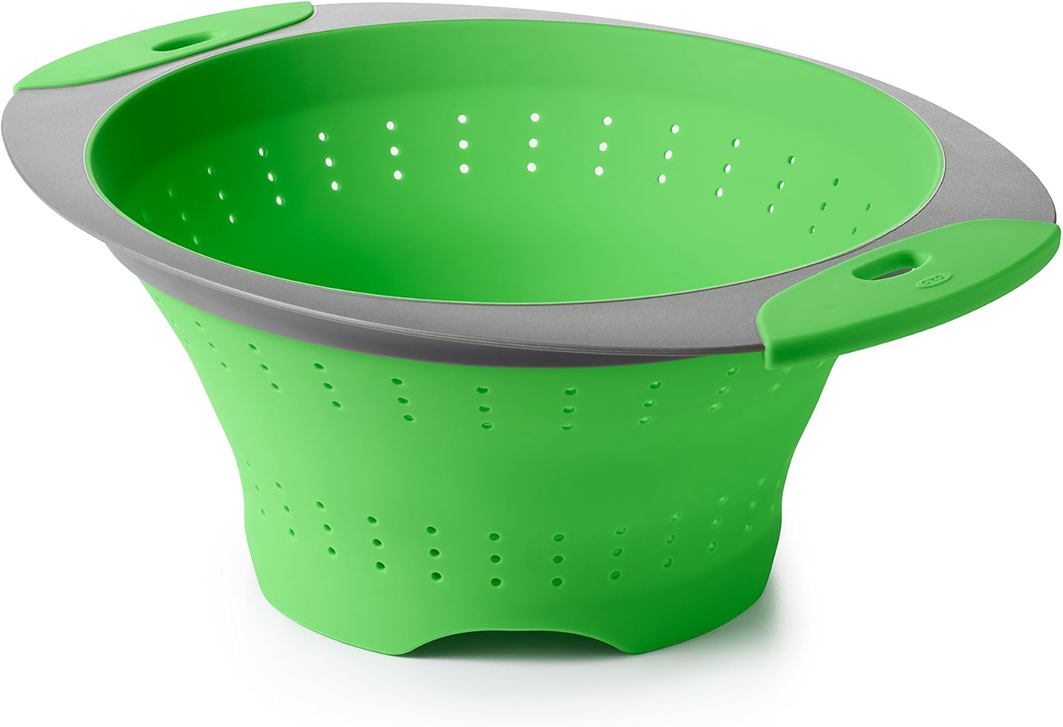 OXO Collapsible Colander, 3.5 quart, green product image
