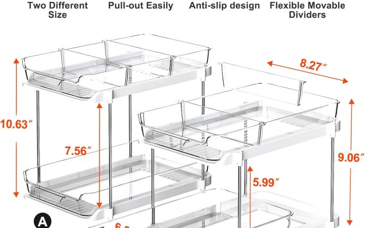 Delamu organizer set with seller-provided dimensions