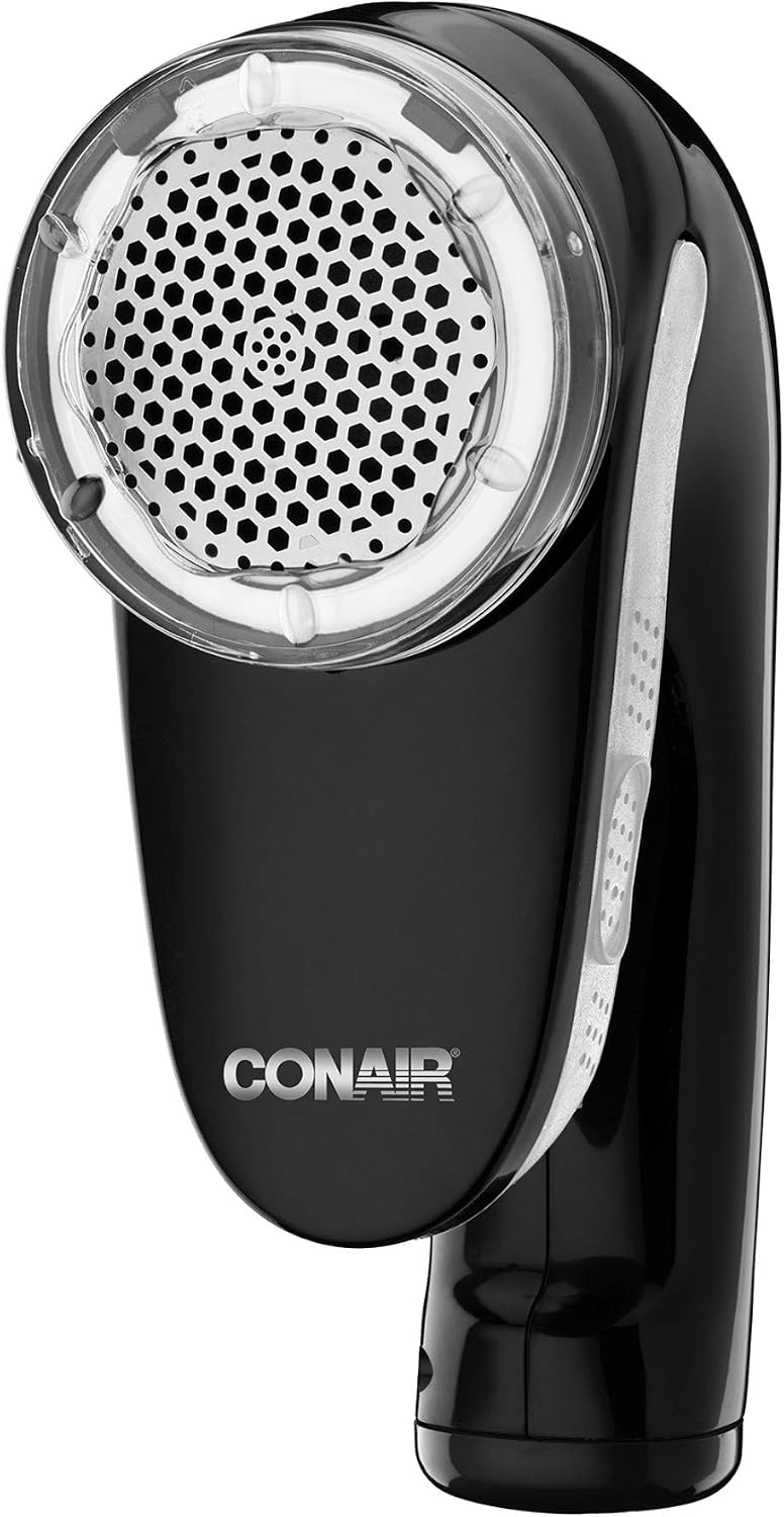 Conair Rechargeable Fabric Shaver and Lint Remover, black product image