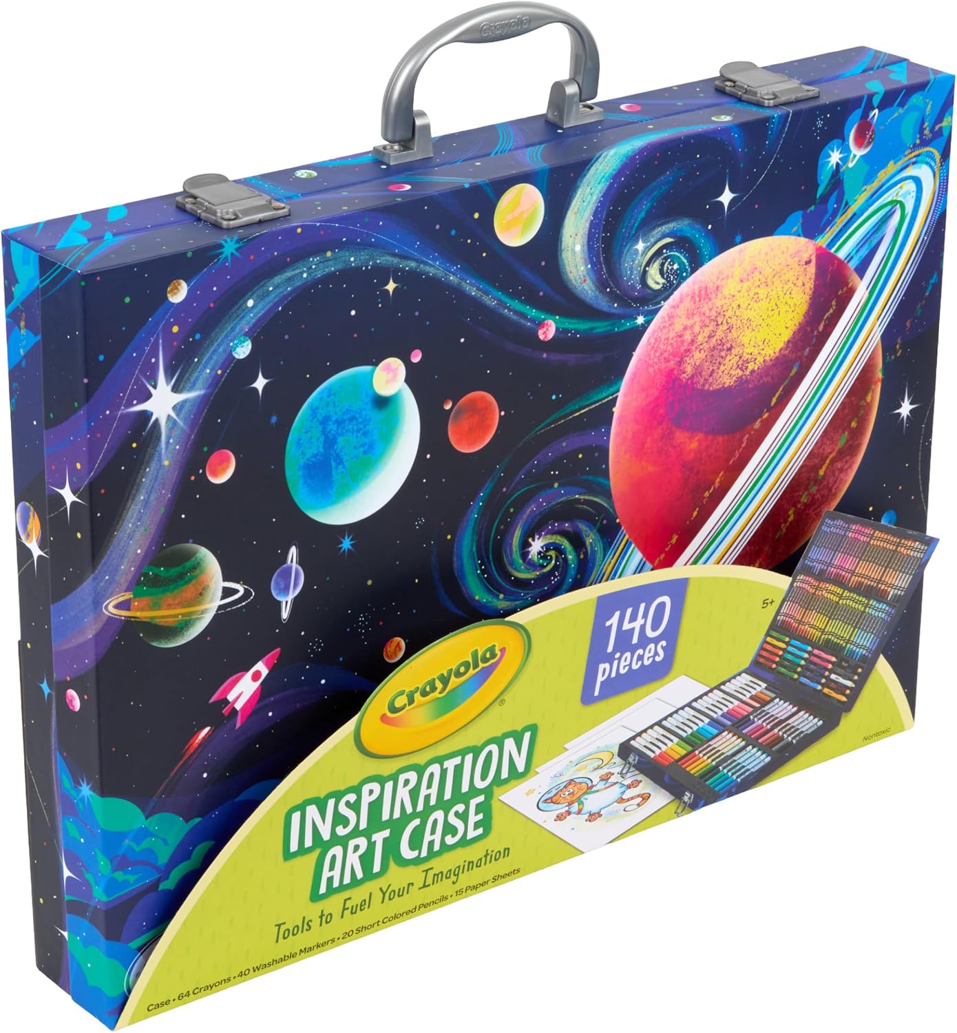 Crayola Inspiration Art Case, 140-piece space theme listing gallery image 2