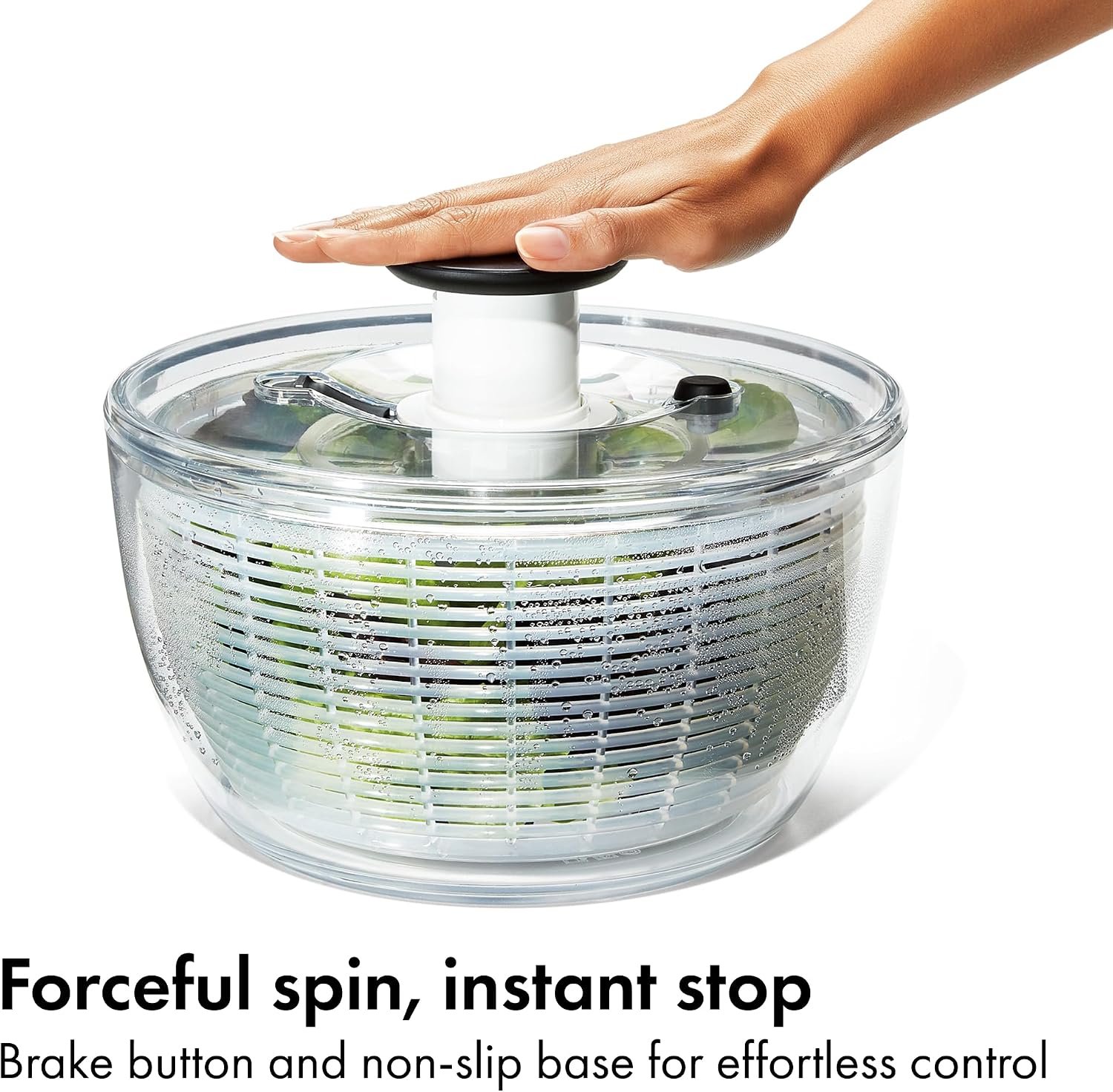OXO Good Grips 6.22-Quart Salad Spinner listing gallery image 3