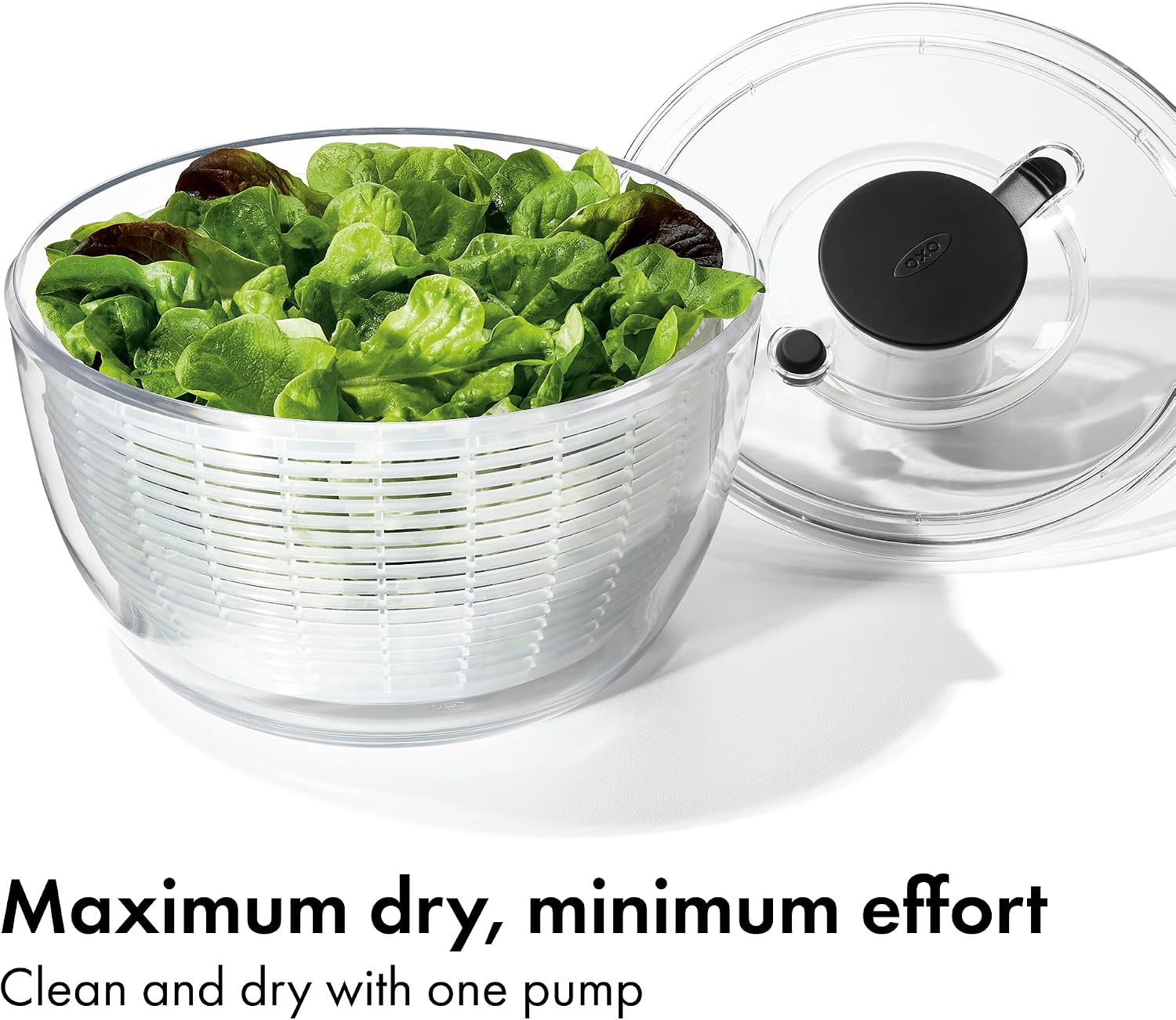 OXO Good Grips 6.22-Quart Salad Spinner listing gallery image 2