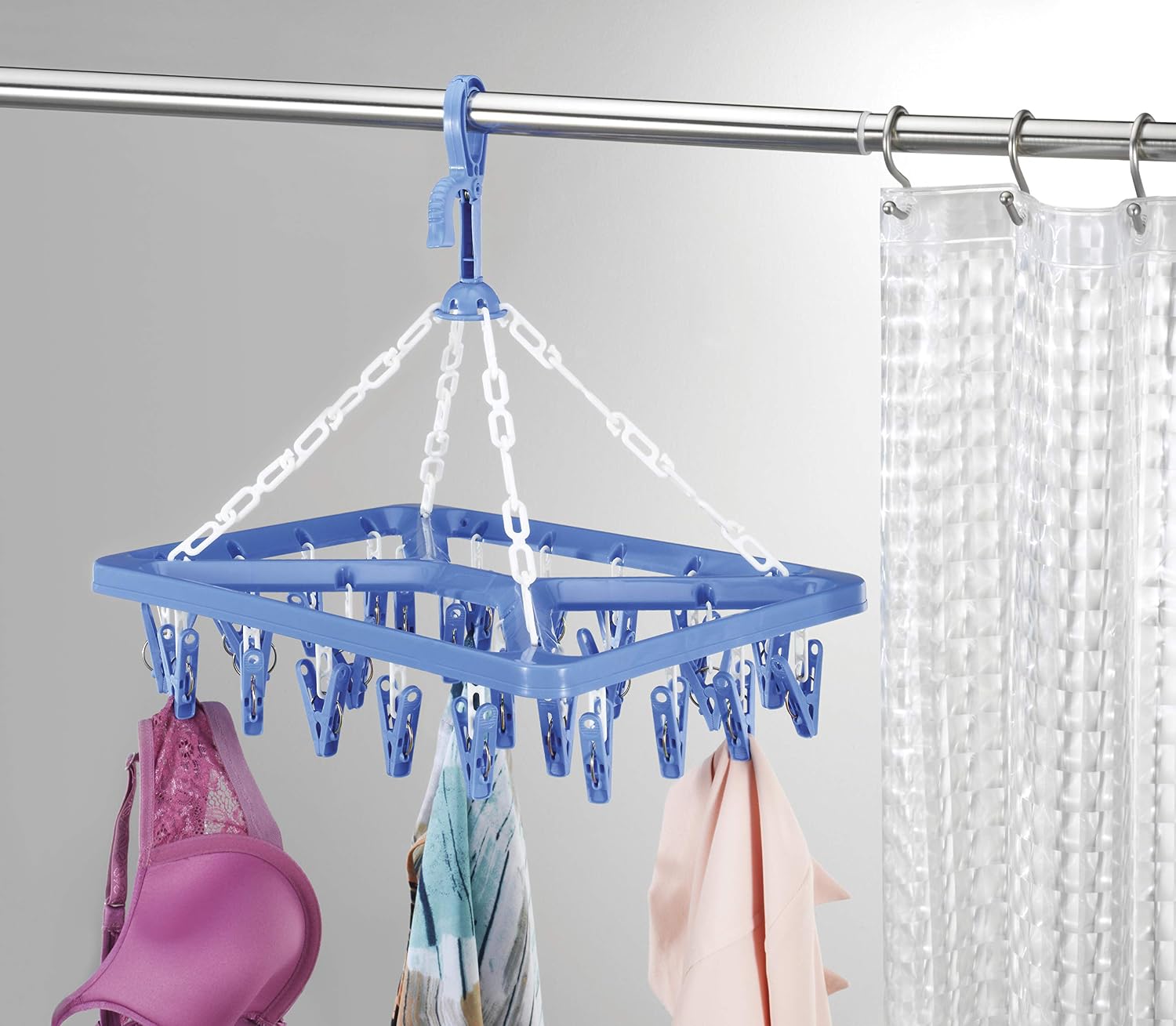 Whitmor Clip and Drip 26-Clip Hanger listing gallery image 1