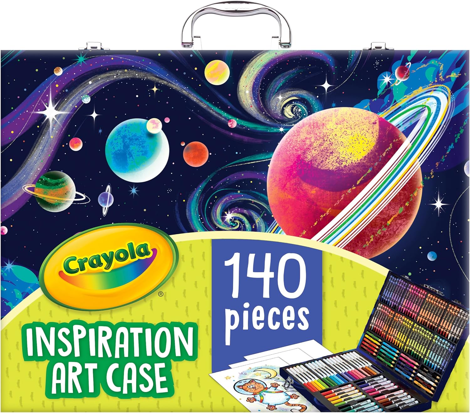 Crayola Inspiration Art Case, 140-piece space theme listing gallery image 1