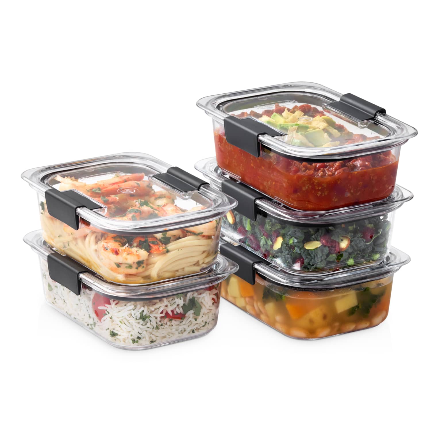 Rubbermaid Brilliance Tritan Plastic 3.2-Cup Containers product image