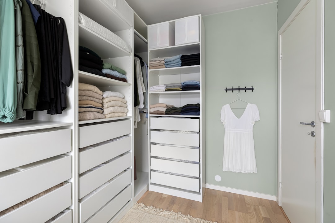 Multiple clothing drawers illustrating the value of clear category boundaries