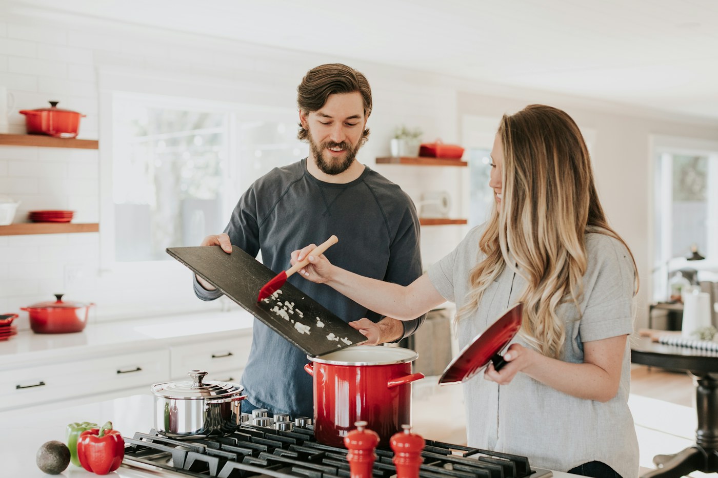 Small kitchen work zone where frequently used items need quick access