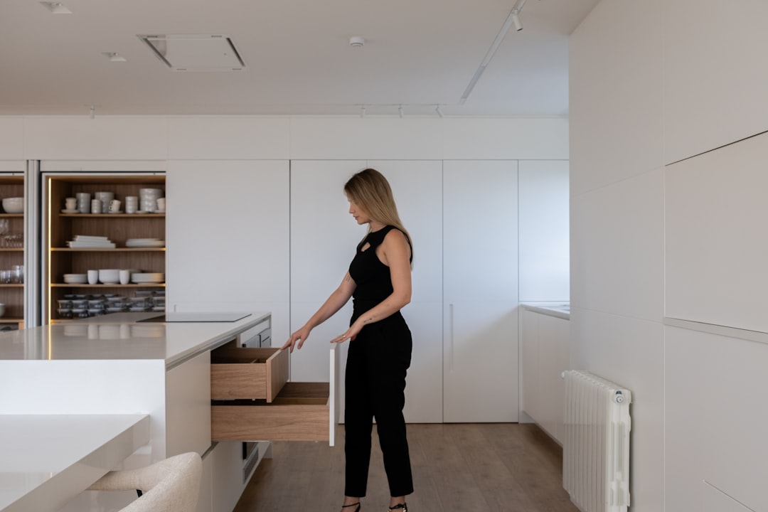 Organized kitchen drawer showing compact category storage