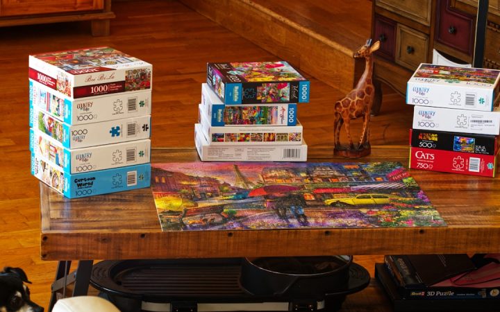 Family playing a board game at home, illustrating why favorites should stay accessible