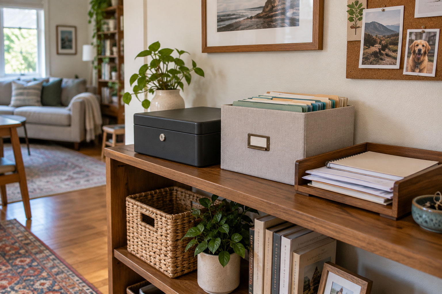 How to Organize Important Family Papers in a Small Home