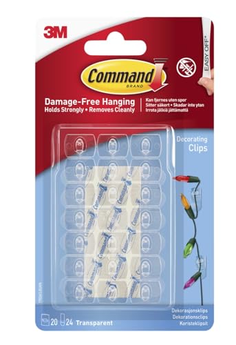 Selected Command clear decorating clips 17026CLR-ES