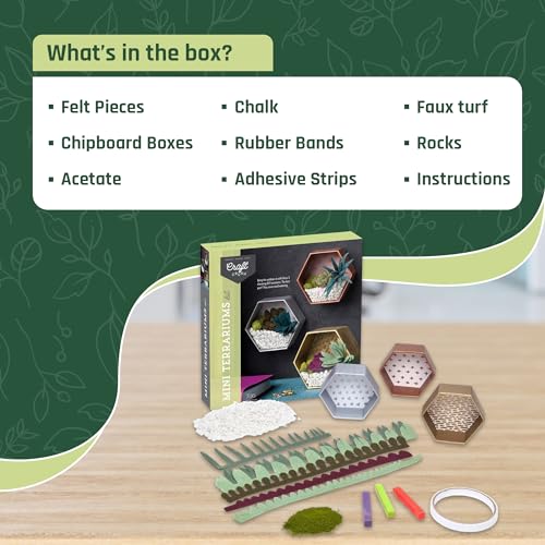 Craft Crush supplied felt pieces, chipboard boxes, acetate, and other craft materials