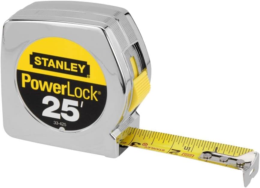 Selected Stanley PowerLock 33-425 25-foot tape measure
