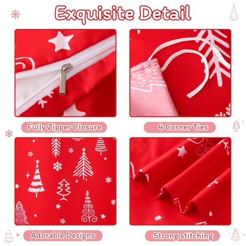 JSD cover zipper and corner-tie details in a supplier collage