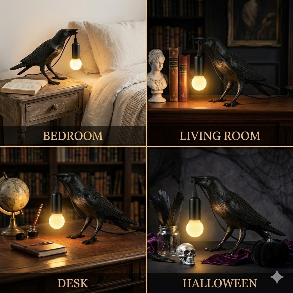 Manufacturer illustration of possible crow-lamp room settings