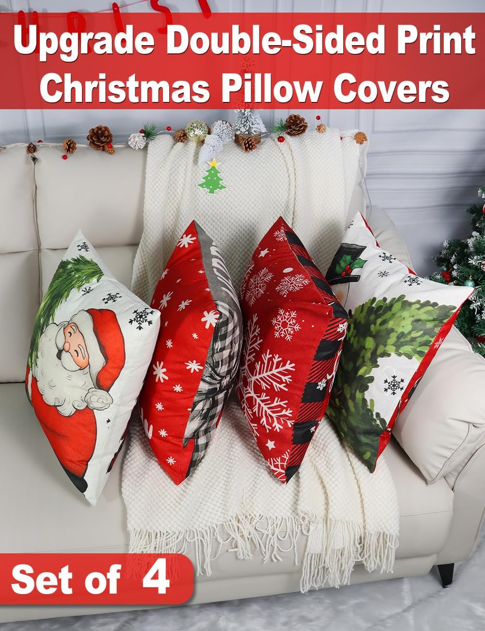 multiwins reversible printed covers in a sofa scene