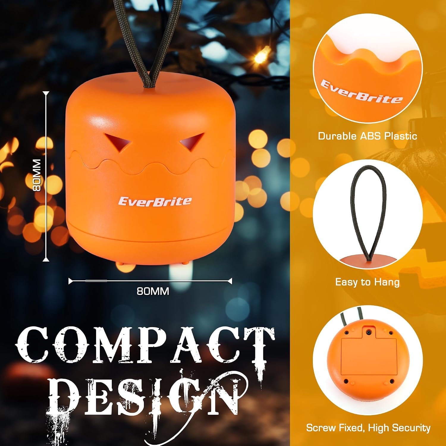 EverBrite compact-body and hanging-handle illustration