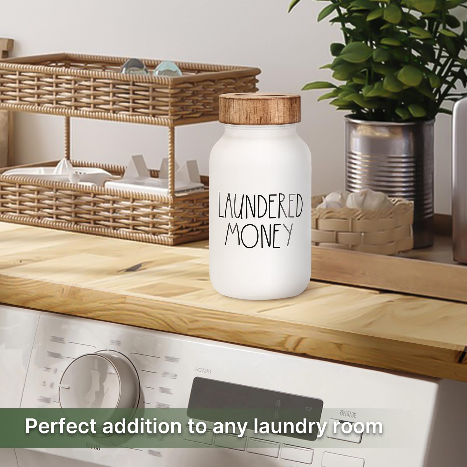 Onzbala jar in a supplier laundry-shelf scene