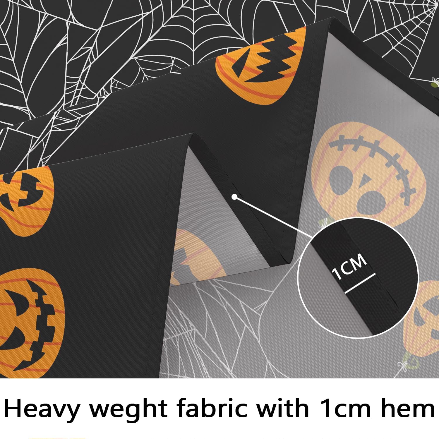 Bnejvif hem and fabric-detail illustration
