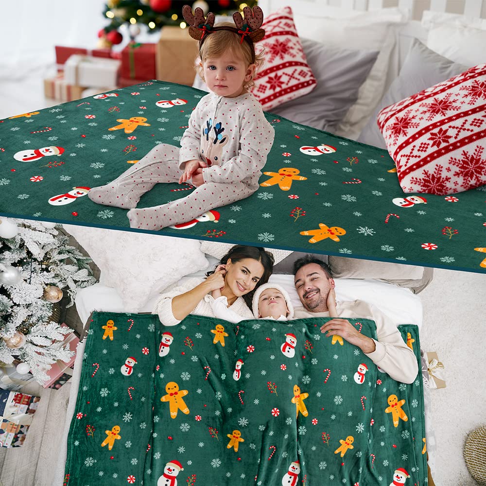 Supplier family styling scene with the gingerbread throw