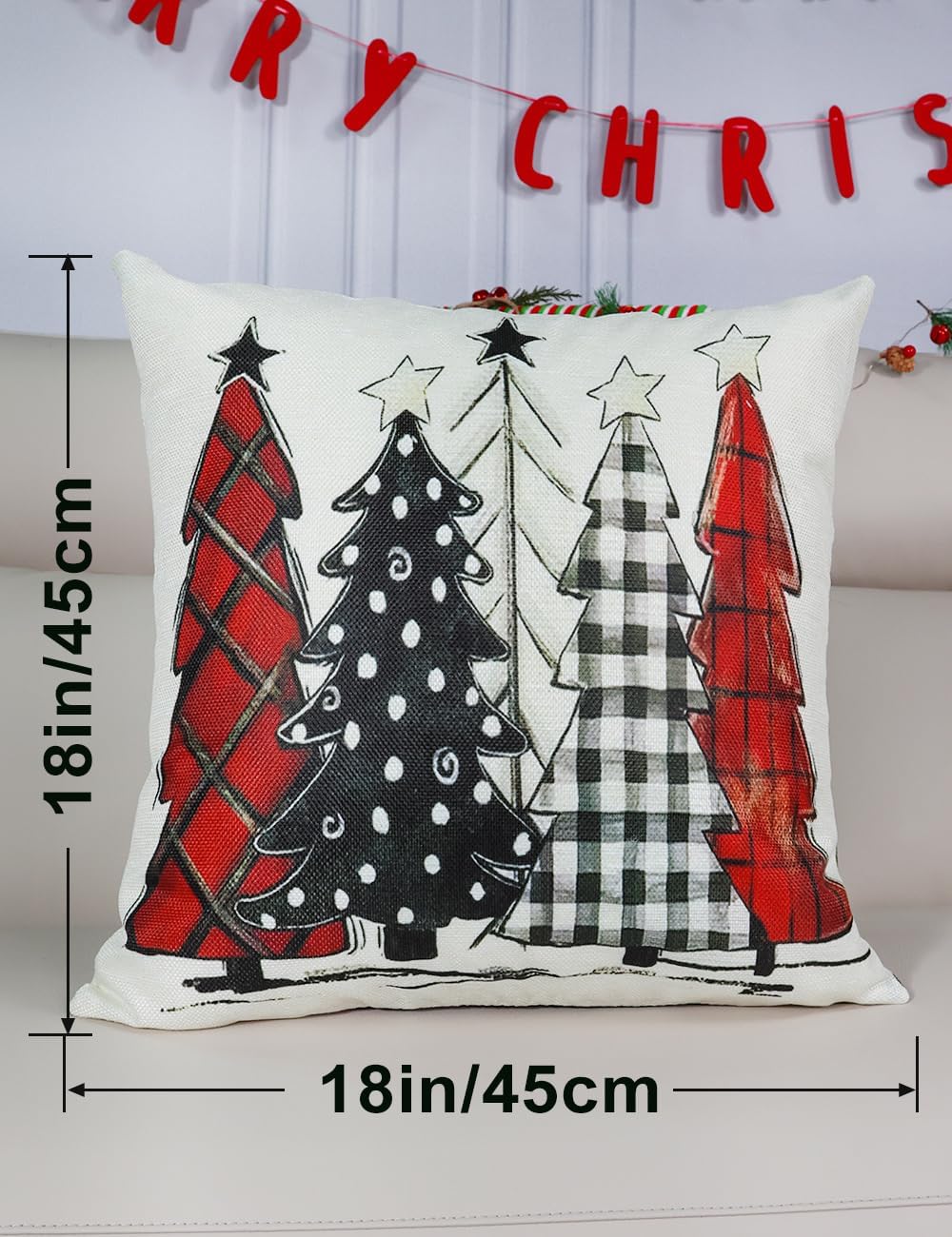 multiwins eighteen-inch cover measurement illustration