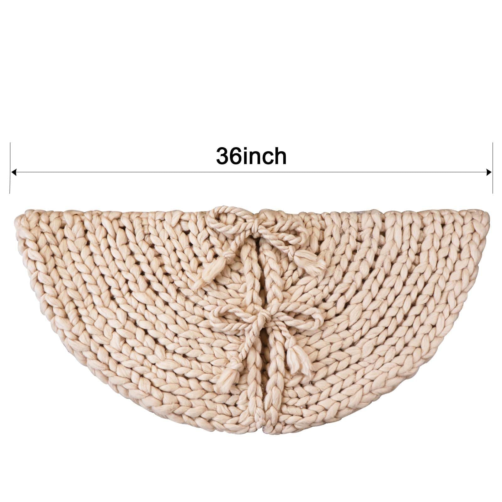 Supplier illustration labeling 36-inch diameter and showing the three ties