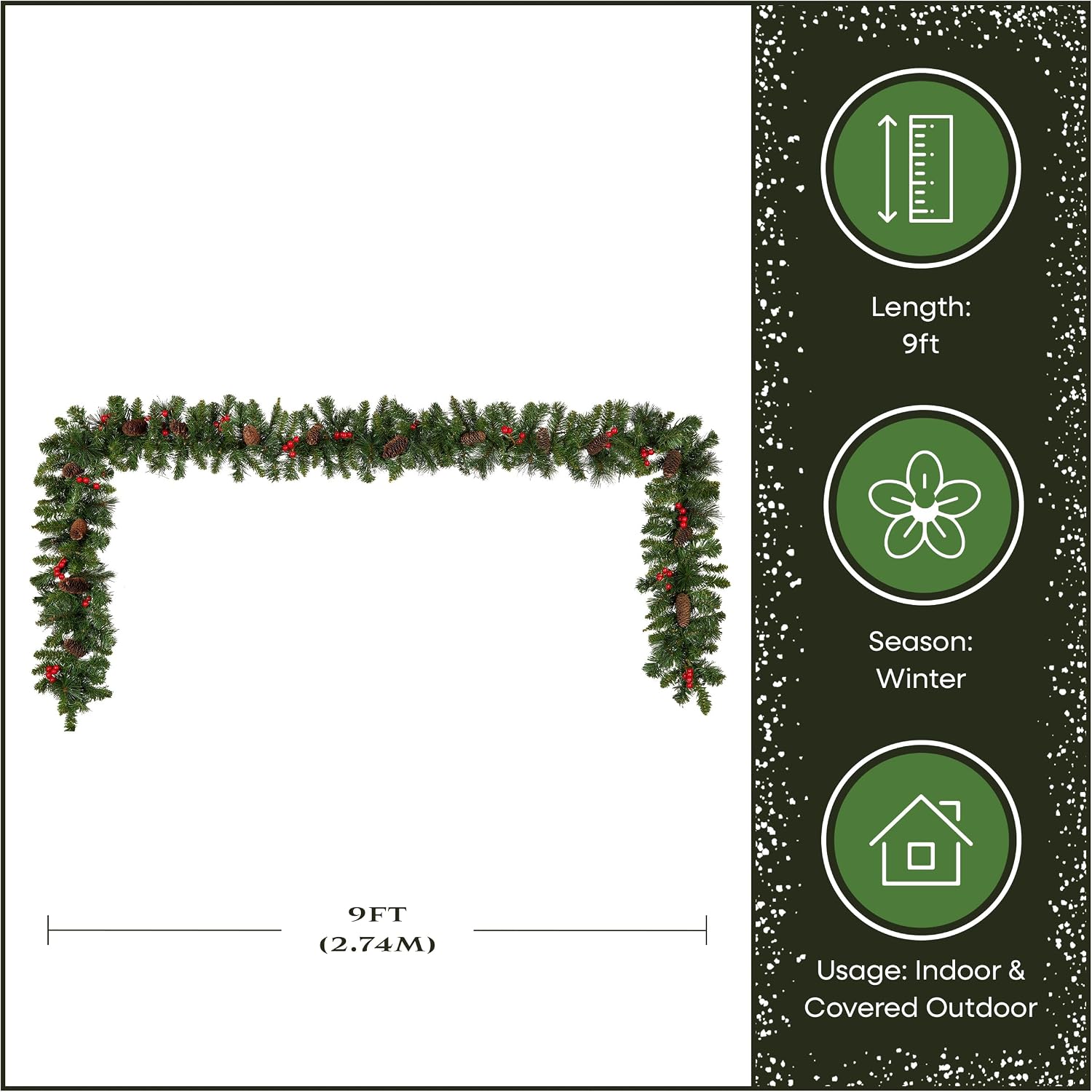 Crestwood nine-foot length supplier diagram