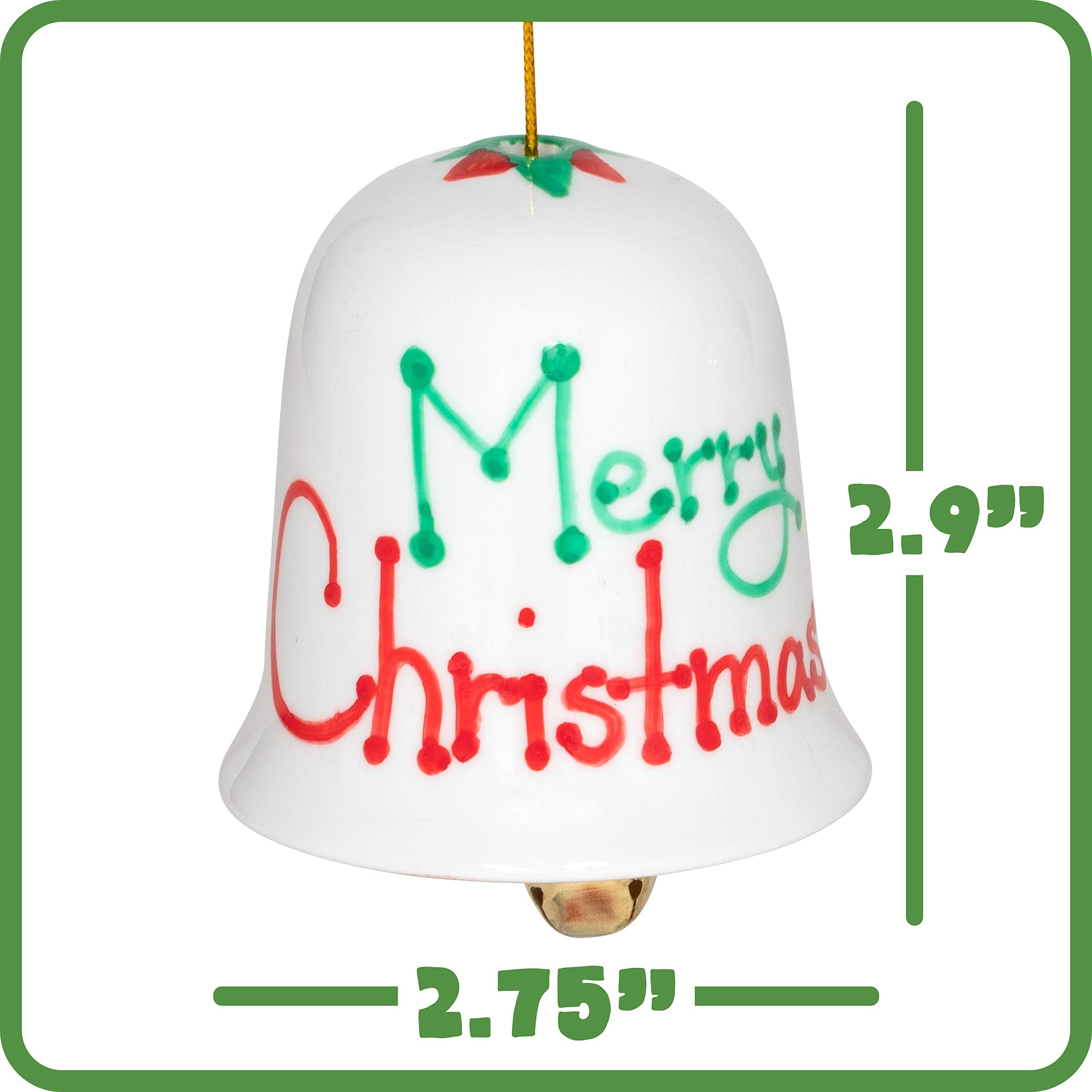 Supplier diagram of porcelain bell dimensions