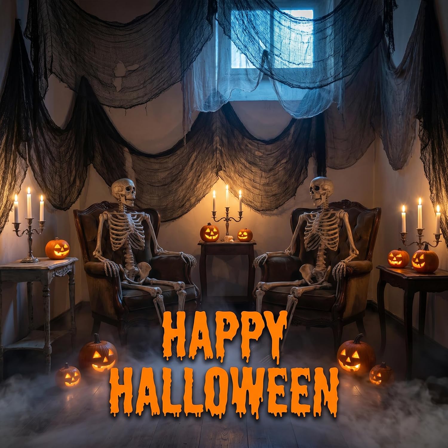 Manufacturer creepy-cloth room styling illustration
