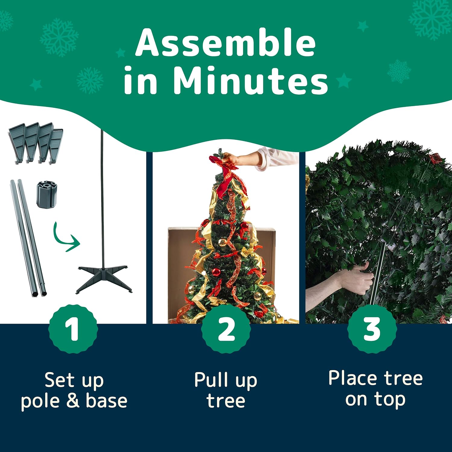 PREXTEX pole, base and pull-up assembly illustration