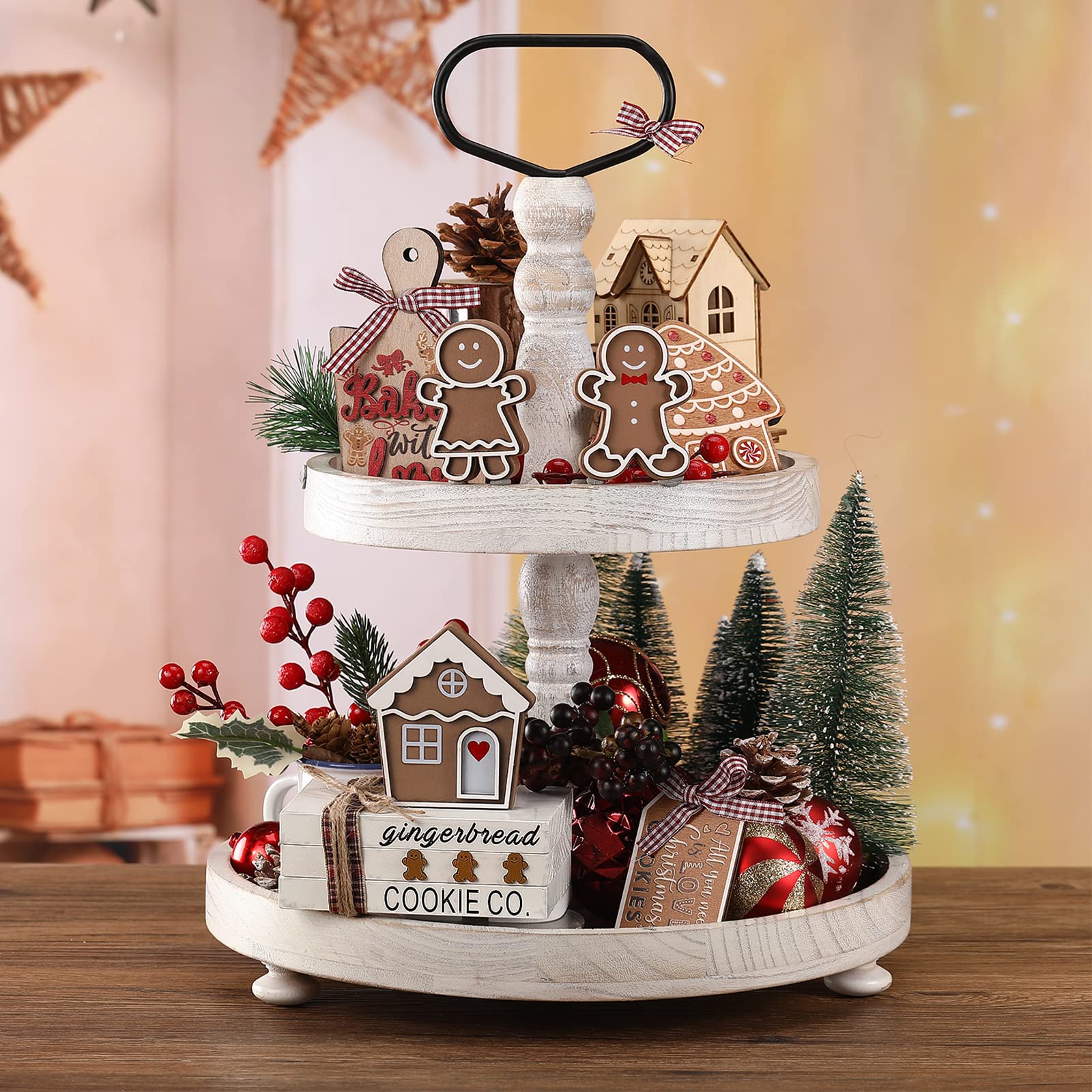 Jetec motif on a separate tiered tray that is not included