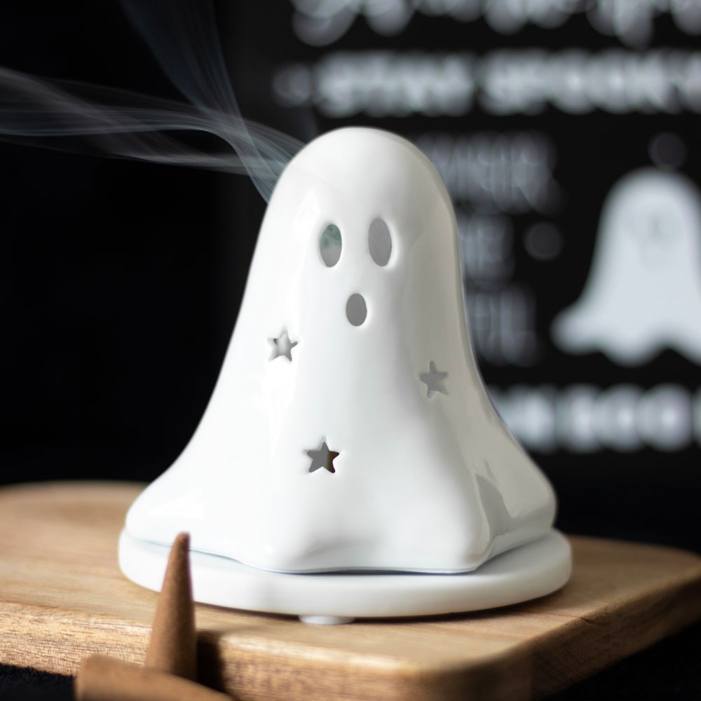 Something Different ghost holder with incense styling